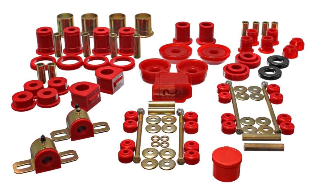 Energy Suspension Suspension Bushing Kit Red for 1993-2002 Pontiac Firebird 3.18130R