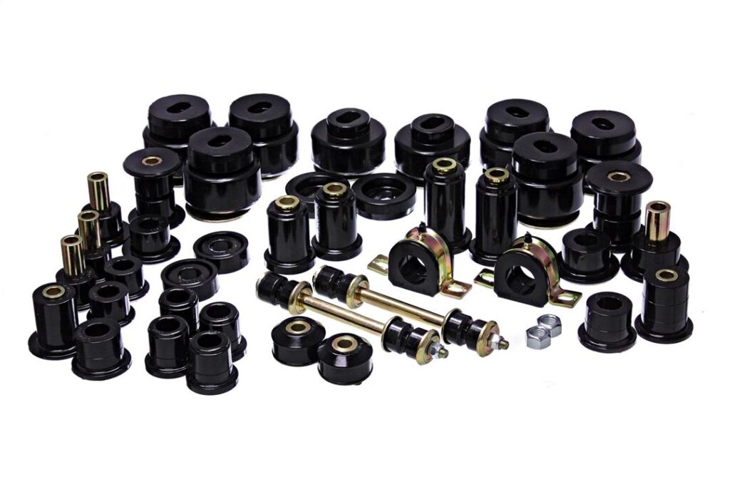 Energy Suspension Suspension Bushing Kit Black for 2007-2010 Chevrolet Silverado 3500 HD 4WD 3.18133G