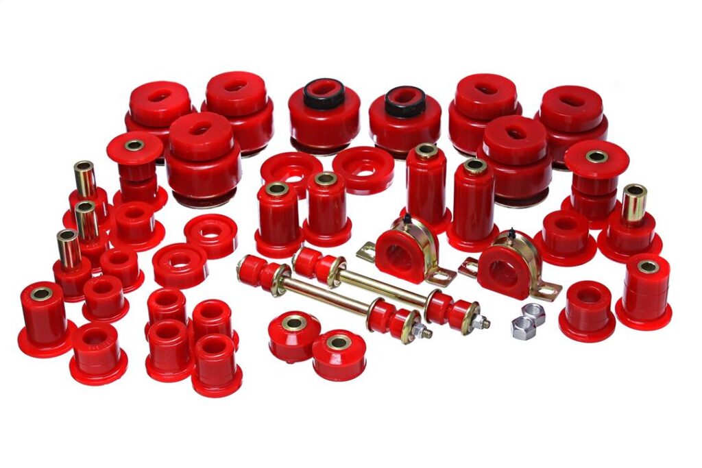 Energy Suspension Suspension Bushing Kit Red for 2007-2008 Chevrolet Silverado 3500 HD 4WD 3.18133R