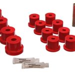 Energy Suspension Rear Leaf Spring Bushing Red for 1967-1969 Pontiac Firebird 3.2101R