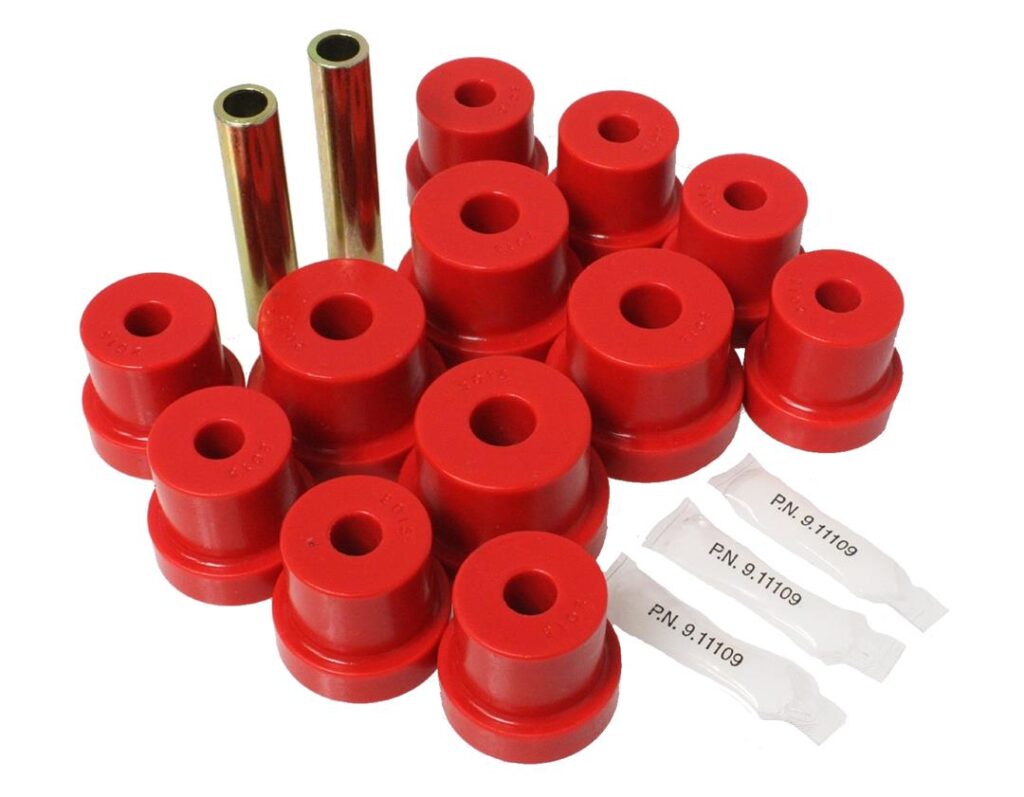 Energy Suspension Rear Leaf Spring Bushing Red for 1975-1979 Buick Skylark 3.2103R