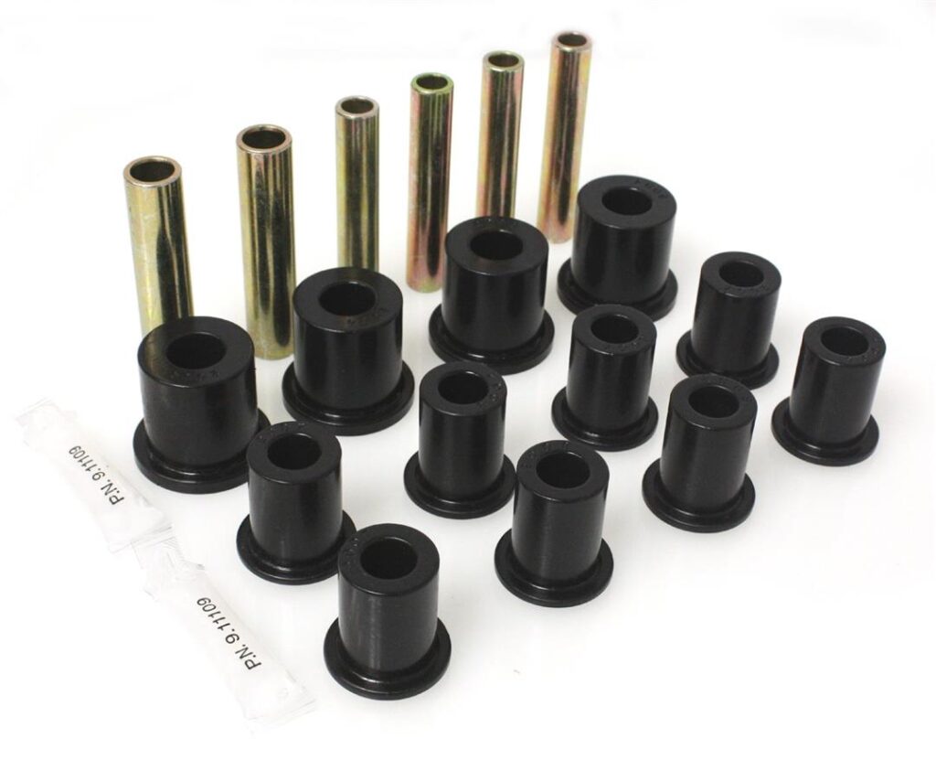 Energy Suspension Front Leaf Spring Bushing Black for 1971-1974 Chevrolet K10 Pickup 3.2105G