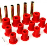 Energy Suspension Front Leaf Spring Bushing Red for 1971-1974 Chevrolet K10 Pickup 3.2105R