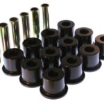 Energy Suspension Rear Leaf Spring Bushing Black for 1973-1974 Chevrolet C10 Pickup 3.2106G