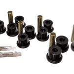 Energy Suspension Rear Leaf Spring Bushing Black for 1987-1987 Chevrolet R10 3.2107G