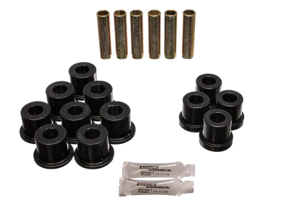 Energy Suspension Rear Leaf Spring Bushing Black for 1981-1986 Chevrolet K20 3.2108G