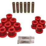 Energy Suspension Rear Leaf Spring Bushing Red for 1981-1986 Chevrolet C20 3.2108R