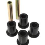 Energy Suspension Front Leaf Spring Shackle Bushing Sleeve Black for 1987-1987 Chevrolet V20 3.2111G