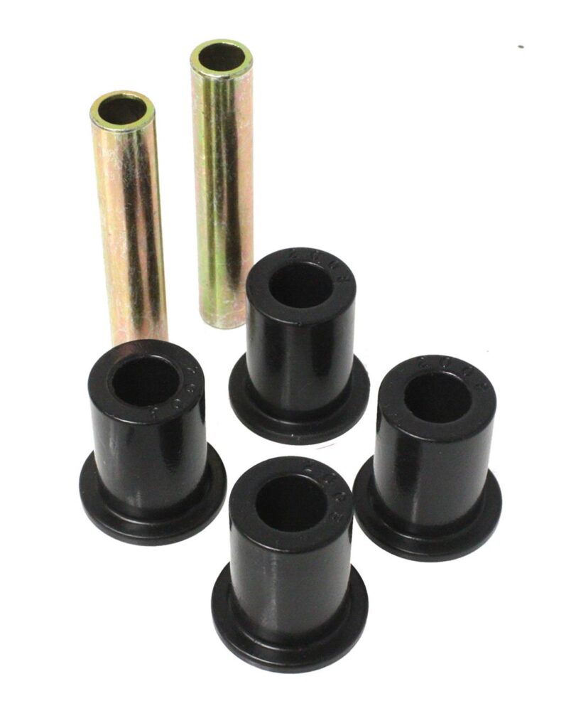 Energy Suspension Front Leaf Spring Shackle Bushing Sleeve Black for 1987-1987 Chevrolet V20 3.2111G