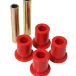 Energy Suspension Front Leaf Spring Shackle Bushing Sleeve Red for 1987-1987 Chevrolet V20 3.2111R