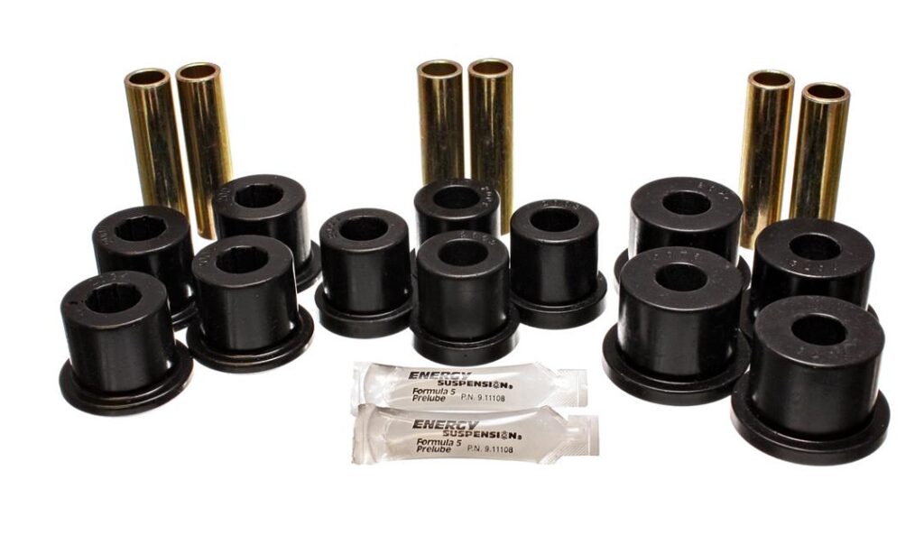 Energy Suspension Rear Leaf Spring Bushing Black for 1987-1987 Chevrolet R20 3.2113G