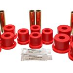 Energy Suspension Rear Leaf Spring Bushing Red for 1981-1986 Chevrolet K20 3.2113R