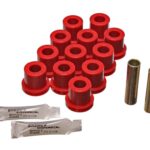 Energy Suspension Rear Leaf Spring Bushing Red for 1955-1955 Chevrolet Bel Air 3.2118R