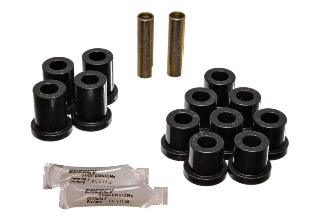 Energy Suspension Rear Leaf Spring Bushing Black for 1956-1957 Chevrolet Bel Air 3.2119G