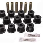 Energy Suspension Rear Leaf Spring Bushing Black for 1992-1999 Chevrolet C1500 Suburban 3.2128G