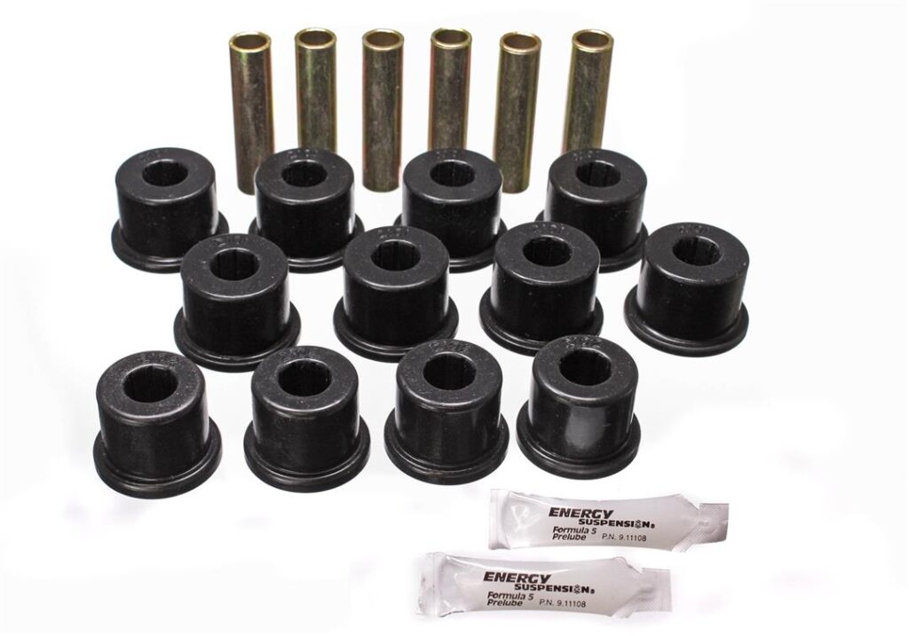 Energy Suspension Rear Leaf Spring Bushing Black for 1989-1991 Chevrolet R3500 3.2128G