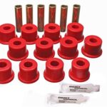 Energy Suspension Rear Leaf Spring Bushing Red for 1992-1999 Chevrolet C1500 Suburban 3.2128R