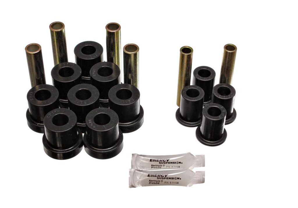 Energy Suspension Front Leaf Spring Bushing Black for 1989-1991 Chevrolet V1500 Suburban 3.2130G