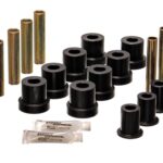 Energy Suspension Front Leaf Spring Bushing Black for 1967-1970 Chevrolet K10 Suburban 3.2131G