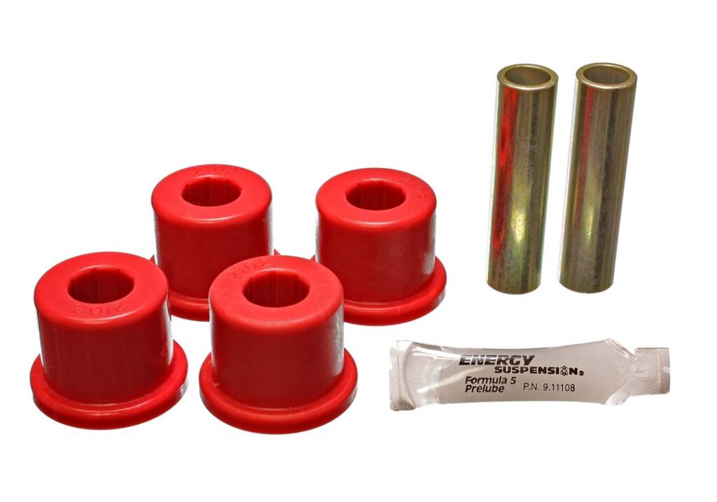 Energy Suspension Rear Leaf Spring Bushing Red for 1988-1991 GMC V3500 3.2139R