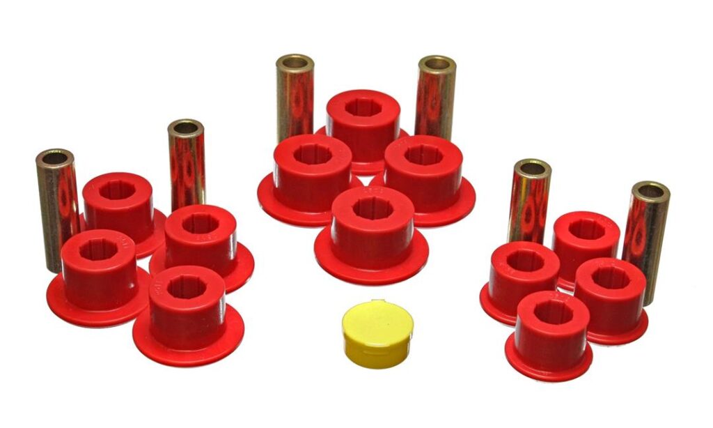 Energy Suspension Rear Leaf Spring Bushing Red for 1999-2006 Chevrolet Silverado 1500 3.2141R