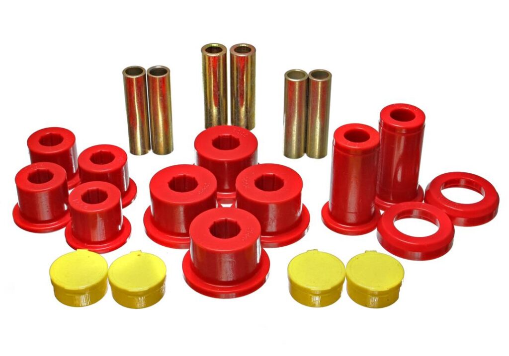 Energy Suspension Rear Leaf Spring Bushing Red for 1982-1990 GMC S15 3.2142R