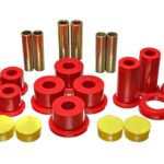 Energy Suspension Rear Leaf Spring Bushing Red for 1982-1990 GMC S15 3.2142R