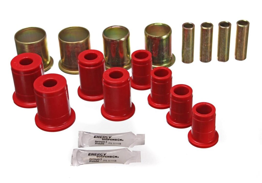 Energy Suspension Front Control Arm Bushing Red for 1983-2004 Chevrolet S10 4WD 3.3119R