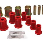 Energy Suspension Front Control Arm Bushing Red for 1983-2004 Chevrolet S10 4WD 3.3119R