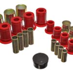 Energy Suspension Front Control Arm Bushing Red for 1971-1977 Chevrolet Vega 3.3126R