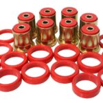 Energy Suspension Rear Control Arm Bushing Red for 1965-1987 Chevrolet El Camino 3.3132R