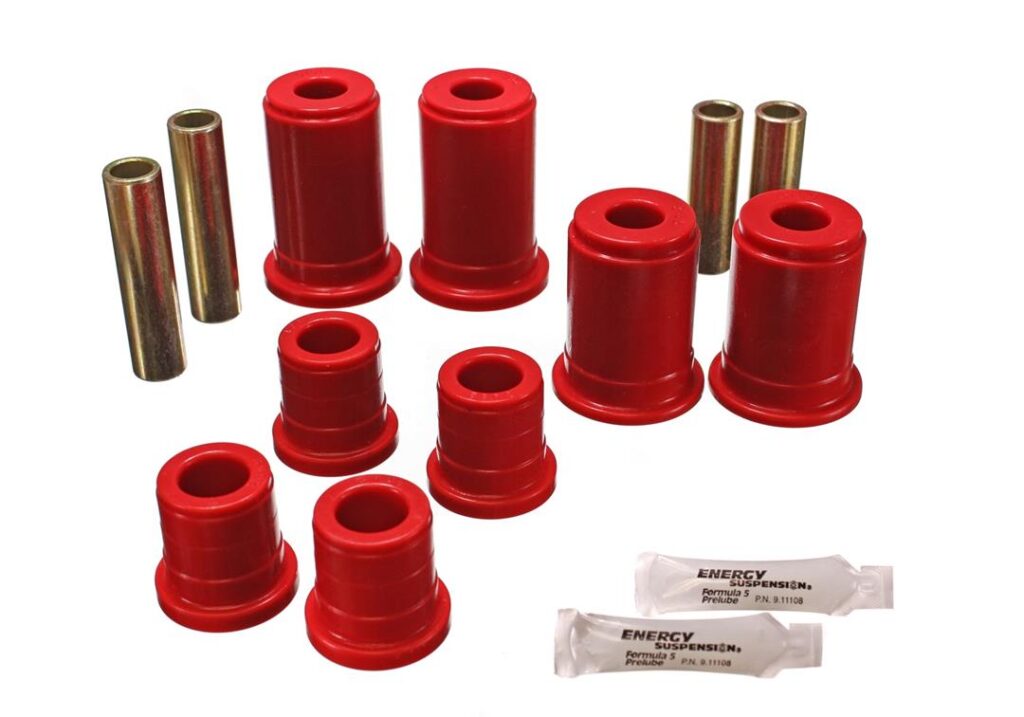 Energy Suspension Front Control Arm Bushing Red for 1992-1999 Chevrolet C1500 Suburban 3.3147R