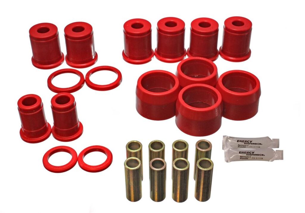 Energy Suspension Rear Control Arm Bushing Red for 1965-1970 Chevrolet Biscayne 3.3149R