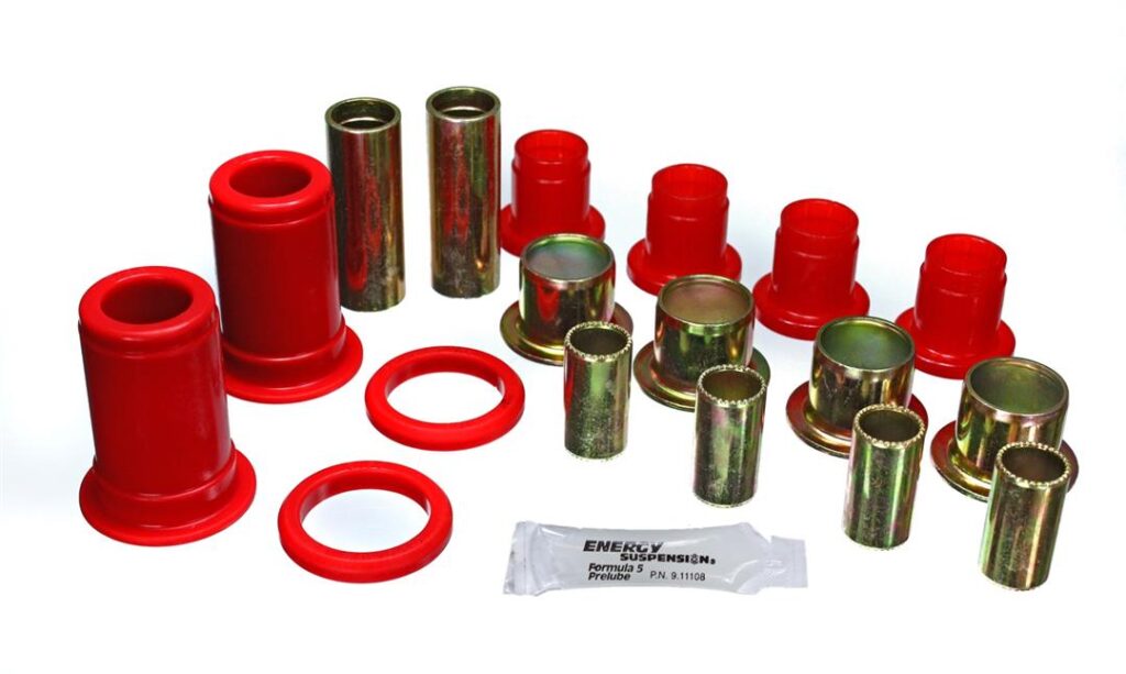 Energy Suspension Front Control Arm Bushing Red for 1965-1970 Chevrolet Bel Air 3.3150R