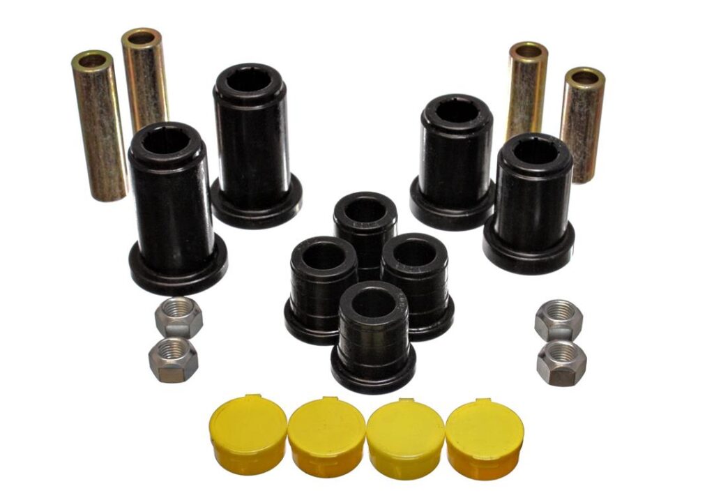 Energy Suspension Front Control Arm Bushing Black for 1998-2000 Chevrolet Tahoe 4WD 3.3180G