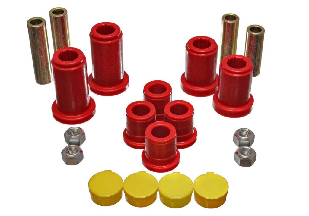 Energy Suspension Front Control Arm Bushing Red for 1998-2000 Chevrolet Tahoe 4WD 3.3180R