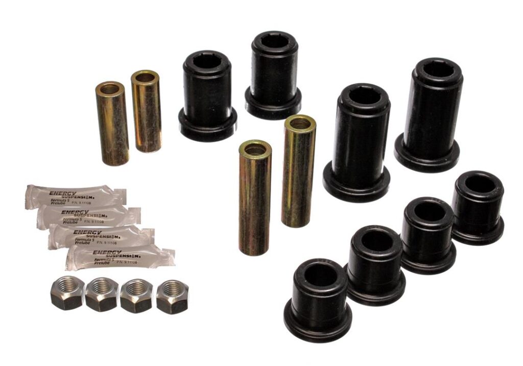 Energy Suspension Front Control Arm Bushing Black for 2001-2006 Chevrolet Silverado 2500 HD 3.3185G