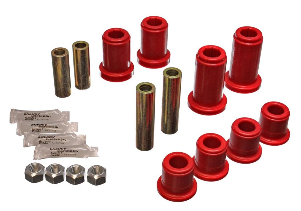 Energy Suspension Front Control Arm Bushing Red for 2001-2006 Chevrolet Silverado 2500 HD 3.3185R