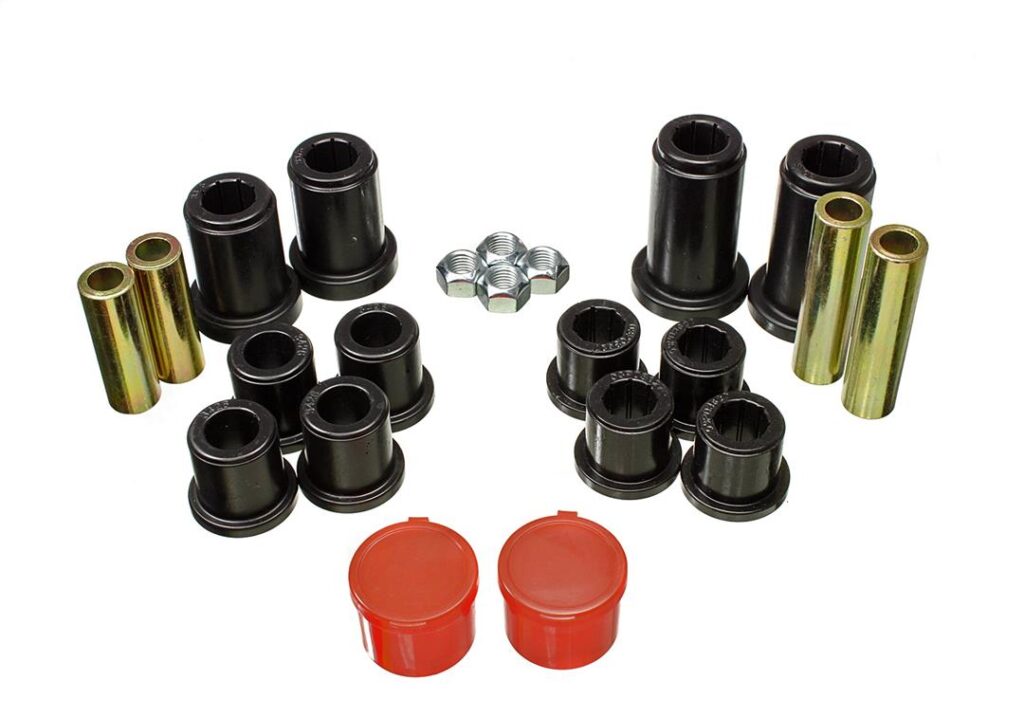 Energy Suspension Front Control Arm Bushing Black for 2007-2007 GMC Sierra 1500 Classic 4WD 3.3199G