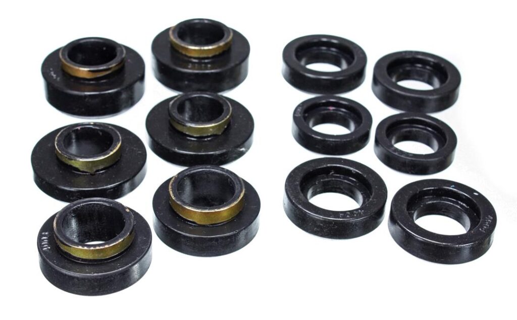 Energy Suspension Body Mount Bushings Black for 1968-1968 Chevrolet Chevy II 3.4101G