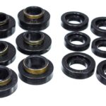 Energy Suspension Body Mount Bushings Black for 1968-1968 Chevrolet Chevy II 3.4101G