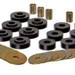 Energy Suspension Body Mount Bushings Black for 1965-1967 Chevrolet Corvette 3.4102G