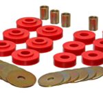 Energy Suspension Body Mount Bushings Red for 1965-1967 Chevrolet Corvette 3.4102R