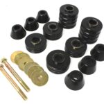 Energy Suspension Body Mount Bushings Black for 1975-1978 GMC C25 3.4103G