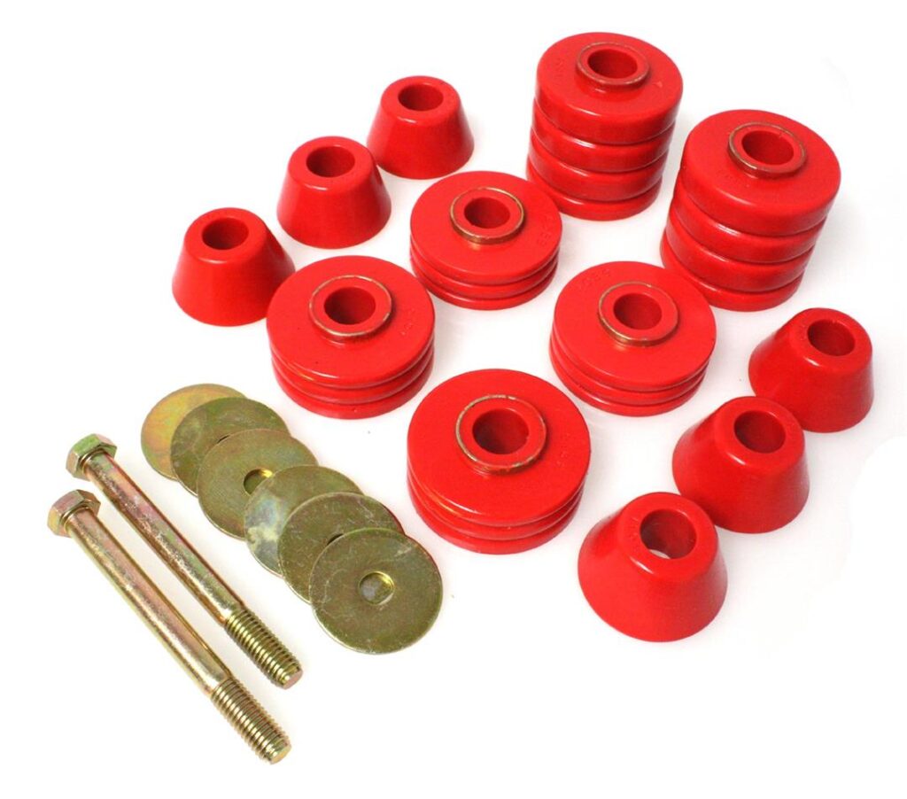 Energy Suspension Body Mount Bushings Red for 1973-1974 Chevrolet C20 Pickup 3.4103R