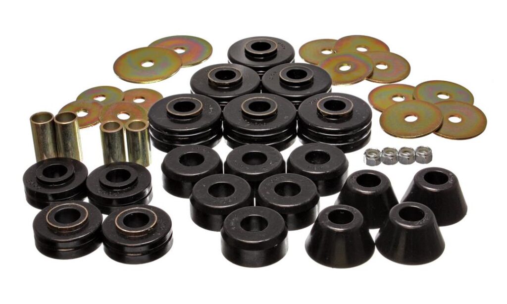 Energy Suspension Body Mount Bushings Black for 1978-1980 GMC Jimmy 4WD 3.4104G