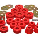 Energy Suspension Body Mount Bushings Red for 1978-1980 GMC Jimmy 4WD 3.4104R