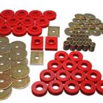 Energy Suspension Body Mount Bushings Red for 1955-1957 Chevrolet Bel Air 3.4106R