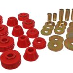 Energy Suspension Body Mount Bushings Red for 1973-1974 Chevrolet C10 Pickup 3.4109R