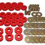 Energy Suspension Body Mount Bushings Red for 1965-1967 Chevrolet El Camino 3.4111R